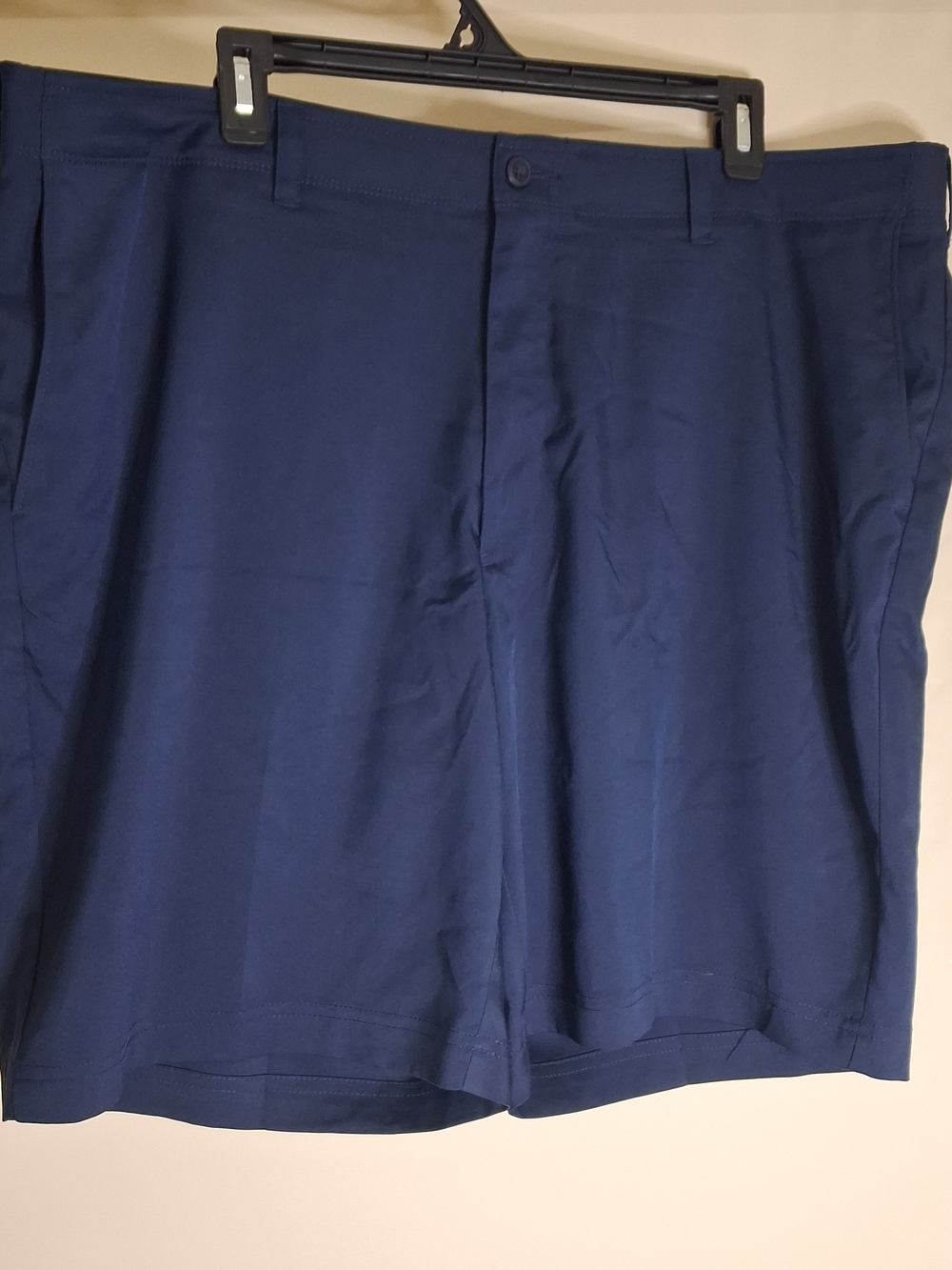 Men's ProTour Classic Navy Performance Shorts. Size 40.
